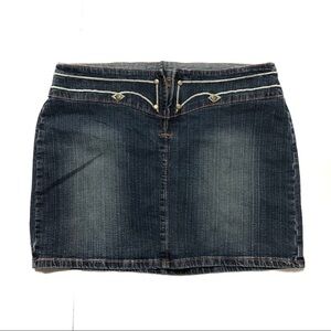 Vigoss Vintage Denim Mini Skirt 11 12